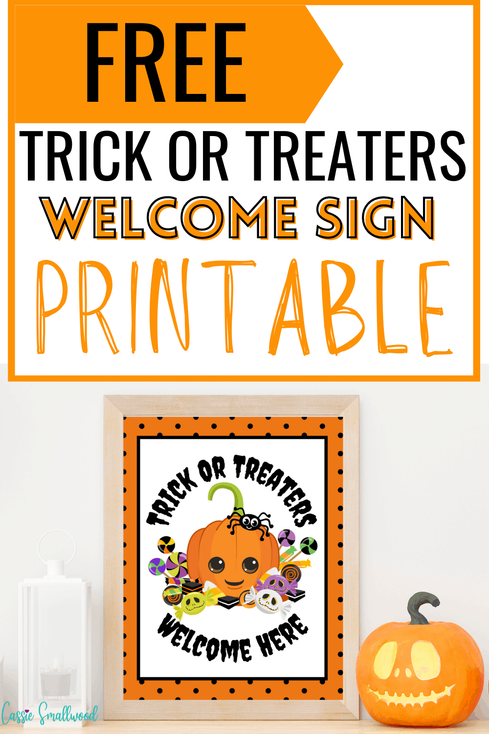 Trick Or Treat Printable Sign