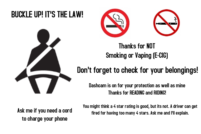 Uber Eats Printable Delivery In Progress Sign For Your Car Uber Eats Printable Delivery In Progress Sign For Your Car