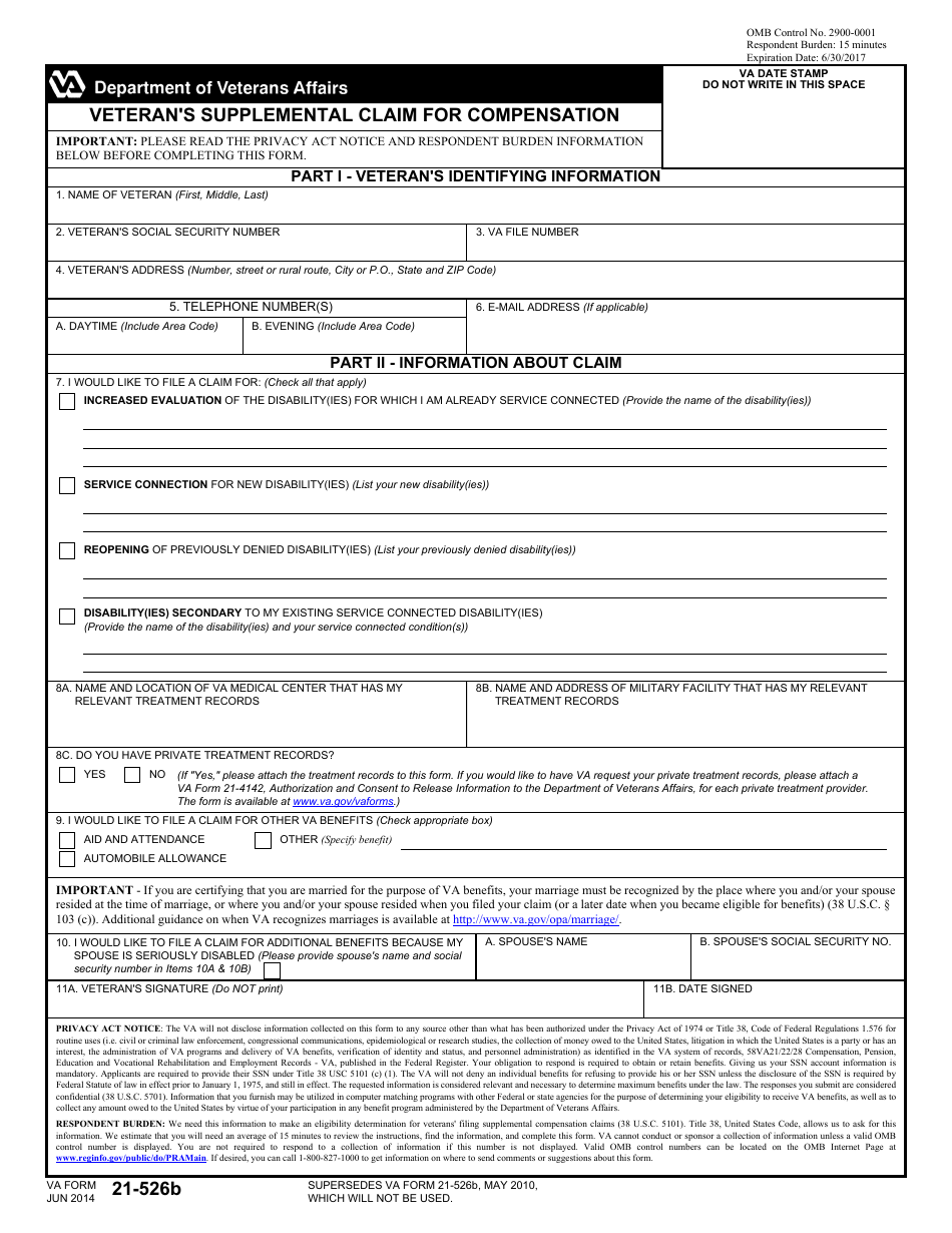 Va Form 21 0781 Printable Va Form 21 0781 Printable