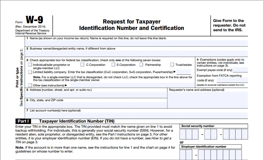 W 9 2025 Printable Form Irs Gustav M Olesen