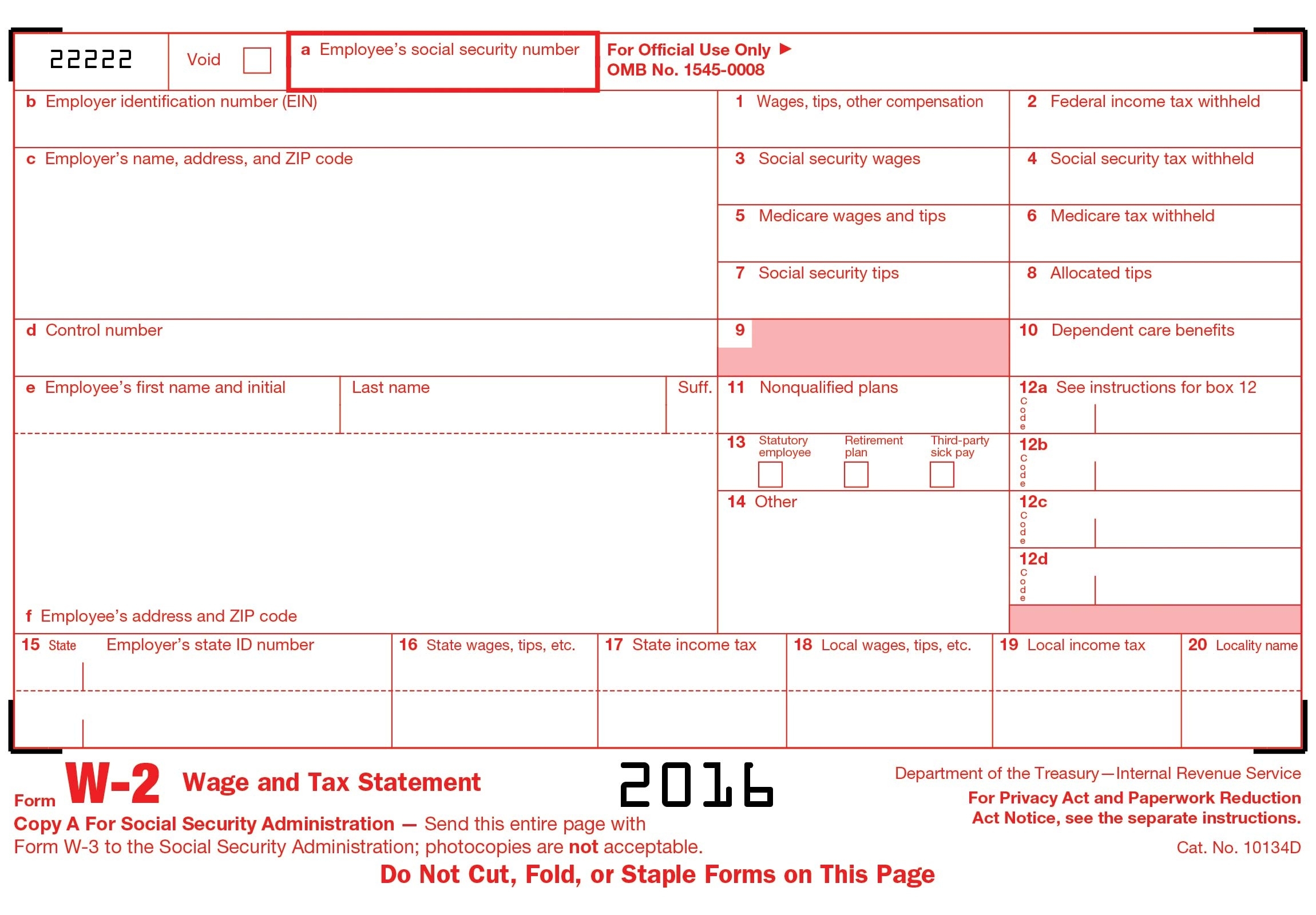 W2 Forms Online Printable W2 Forms