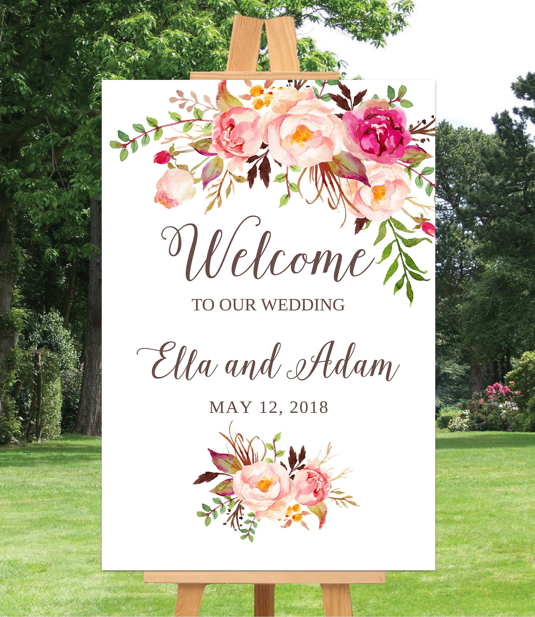 Wedding Printable Signs