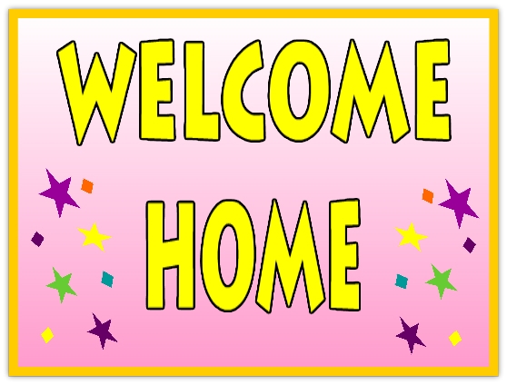 Welcome Home Sign Printable Printable Word Searches