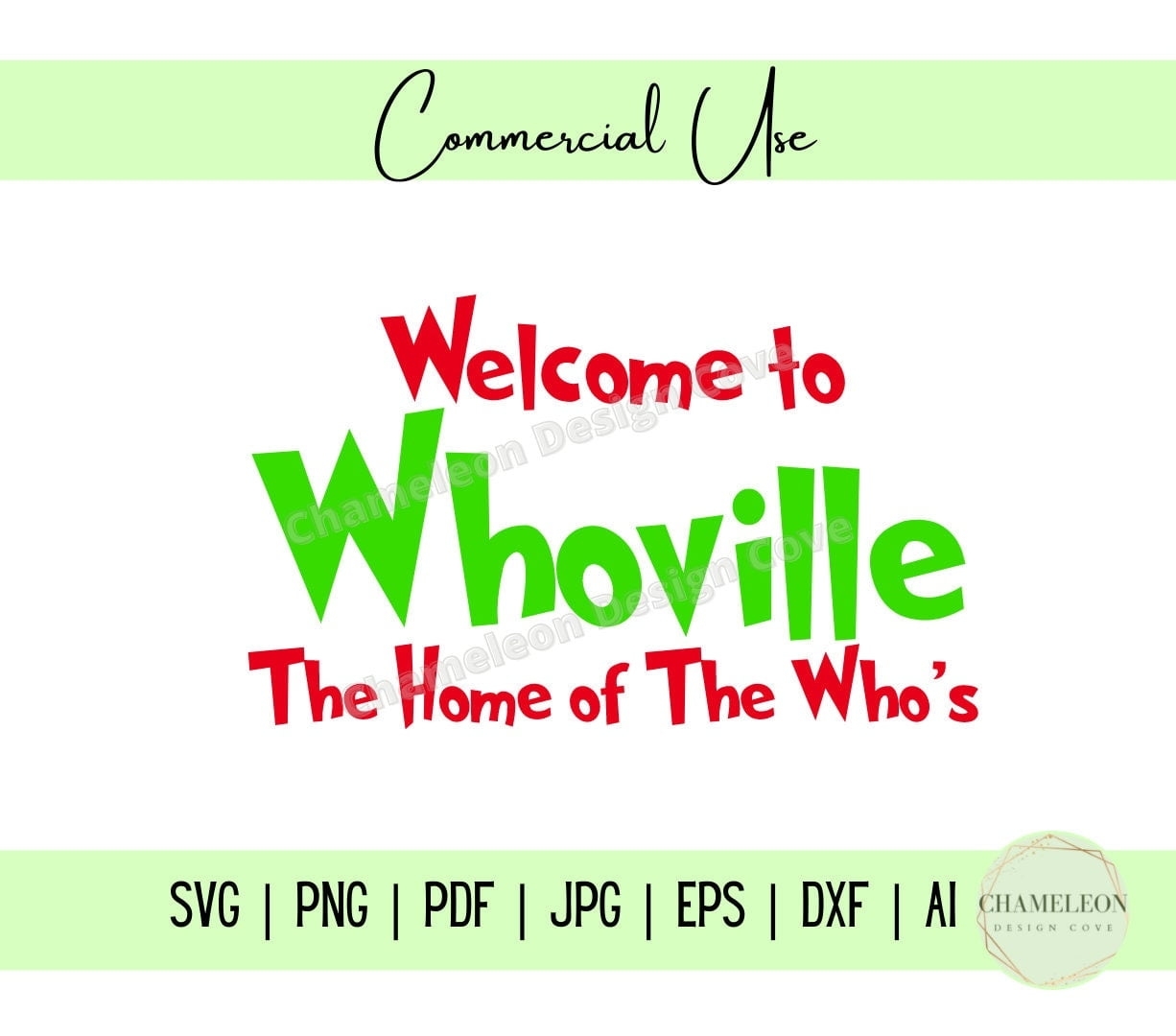 Welcome To Whoville Sign Printable Free Printable