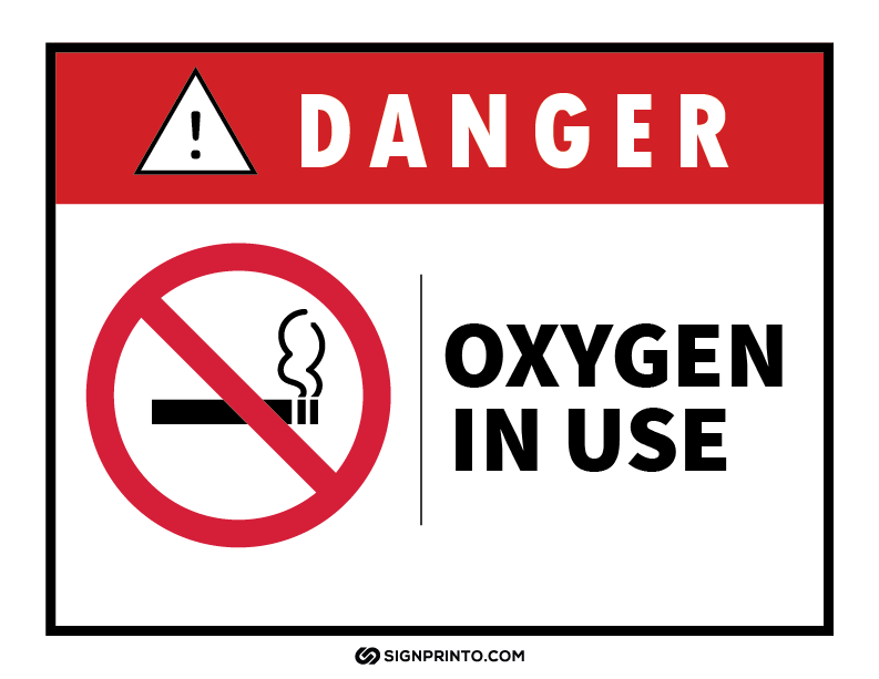 Worker Safety In Use Door Signs Sign Design Read More Oxygen 